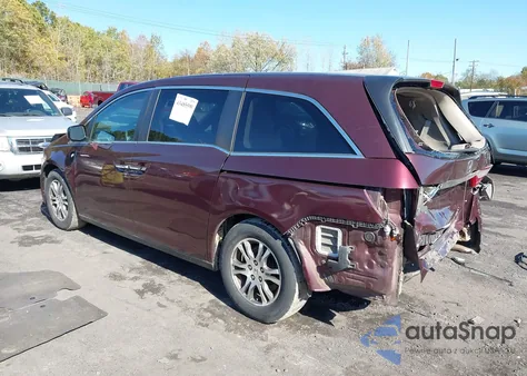 2012 Honda Odyssey Ex из США, поврежденный, VIN 5FNRL5H41CB117062
